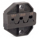 Пресс-клещи КВТ CTB-14 Профи Кримпер для неизолированных разъемов и наконечников (автоклемм) 0,5-6