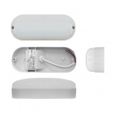 Светильник светодиодный Foton FL-LED SOLO-Ellipse С 18W 4200K IP65 овальный 220x100x52mm