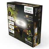 Светильник садовый Gauss на солнечных батареях 1W 4200K H125mm D116mm IP44