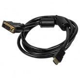 Шнур Rexant HDMI-DVI-D gold 2М с фильтрами