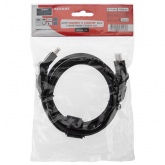 Шнур Rexant HDMI-HDMI gold 2М с фильтрами угловой 360°