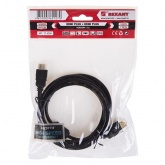 Шнур Rexant HDMI-HDMI gold 2М с фильтрами