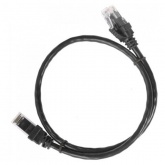 Патч-корд ITK UTP 5e категории 1м черный