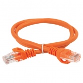 Патч-корд ITK UTP 5e категории 0,5м оранжевый