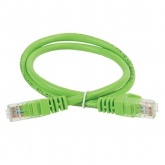 Патч-корд ITK UTP 5e категории 0,5м зеленый