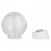 Светильник ЭРА НБП 01-60-004 с наклонным основанием Гранат стекло IP20 E27 max 60W D150 шар