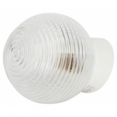 Светильник ЭРА НБП 01-60-004 с наклонным основанием Гранат стекло IP20 E27 max 60W D150 шар