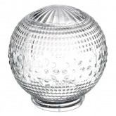 Рассеиватель шар-стекло TDM (прозрачный) 62-010-А 85 Цветочек