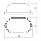 Светильник ЖКХ ЭРА НБП 04-60-001 под лампу 60W с цоколем Е27 5056396212942