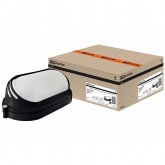 Светильник TDM НПБ1407 черный/овал ресничка 60Вт IP54