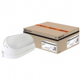 Светильник TDM НПБ1407 белый/овал ресничка 60Вт IP54