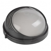 Светильник TDM НПБ1307 черный/круг ресничка 60Вт IP54