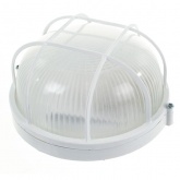 Светильник TDM НПБ1302 белый/круг с решеткой 60Вт IP54