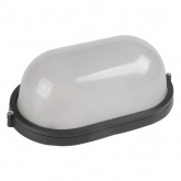 Светильник ИЭК НПП1401 черный/овал 60Вт IP54