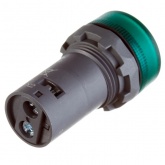 Лампа ABB CL2-502G d22мм зелёная со встроенным светодиодом 24В AC/DC