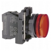 Сигнальная лампа Schneider Electric XB5AVB4 22мм 24В красная