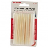 Клеевые стержни Rexant 11мм 100мм прозрачные, светящиеся (упак. 12шт.)
