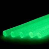 Клеевые стержни Rexant 11мм 100мм прозрачные, светящиеся (упак. 12шт.)