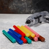 Клеевые стержни Rexant 11мм 100мм цветные (упак. 12шт.)