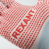 Перчатки ХБ Rexant белые нейлоновые (точка ПВХ)