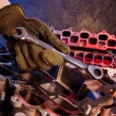 Ключ комбинированный трещоточный Rexant 11 мм, CrV, зеркальный хром