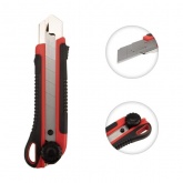 Нож Rexant с сегментированным лезвием 25 мм, корпус ABS пластик обрезиненный