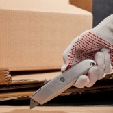 Нож Rexant с трапециевидным выдвижным лезвием