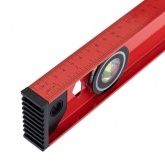 Уровень алюминиевый Rexant Рельс, 1500 мм, 3 глазка (1 поворотный)