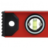 Уровень алюминиевый Rexant Рельс, 400 мм, 3 глазка (1 поворотный)