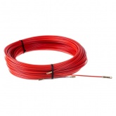 Кабельная протяжка стеклопруток Rexant d3,5мм, 100м красная, (мини УЗК в бухте)