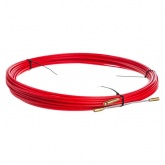 Кабельная протяжка стеклопруток Rexant d3,5мм, 20м красная, (мини УЗК в бухте)