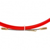 Кабельная протяжка стеклопруток Rexant d3,5мм, 5м красная, (мини УЗК в бухте)