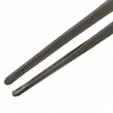 Пинцет Rexant прямой рифленый 200мм