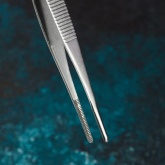 Пинцет Rexant прямой рифленый 160мм
