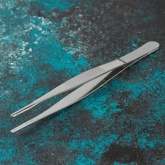 Пинцет Rexant прямой рифленый 160мм