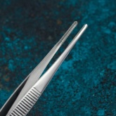 Пинцет Rexant прямой рифленый 160мм