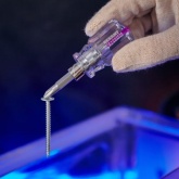 Отвертка комбинированная, прозрачная рукоятка, 40 мм двухсторонняя (крестовая PH 2, шлицевая SL6)