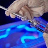 Отвертка комбинированная, прозрачная рукоятка, 120 мм двухсторонняя (крестовая PH 2, шлицевая SL6)