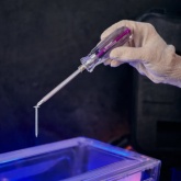 Отвертка комбинированная, прозрачная рукоятка, 120 мм двухсторонняя (крестовая PH 2, шлицевая SL6)