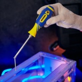 Отвертка комбинированная двухсторонний стержень 120мм (PH 2, шлиц SL 6 мм) двухкомпонентная рукоятка