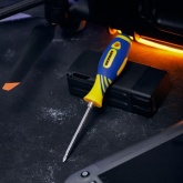 Отвертка комбинированная двухсторонний стержень 120мм (PH 2, шлиц SL 6 мм) двухкомпонентная рукоятка