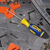 Отвертка комбинированная двухсторонний стержень 120мм (PH 2, шлиц SL 6 мм) двухкомпонентная рукоятка