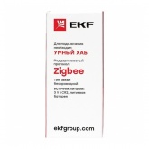 Датчик температуры и влажности EKF с возможностью отправки уведомления Zigbee Connect