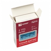 Датчик температуры и влажности EKF с экраном и возможностью отправки уведомления Zigbee Connect