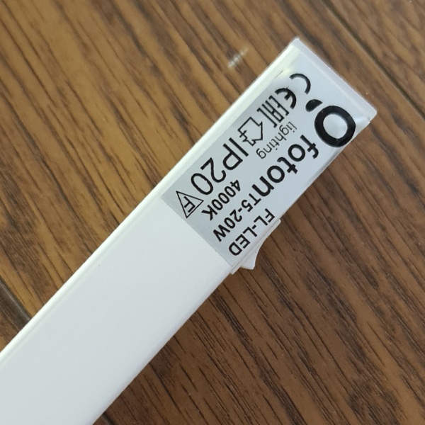 Светодиодный линейный светильник FL-LED T5, 20 Вт, холодный свет