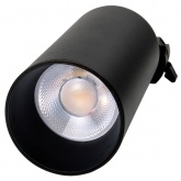 Трековый светодиодный светильник JazzWay PTR 0715 15W 3000K 24° BL черный IP40