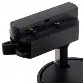 Трековый светодиодный светильник JazzWay PTR 0715 15W 3000K 24° BL черный IP40