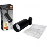 Трековый светодиодный светильник JazzWay PTR 0725 25W 3000K 24° BL черный IP40