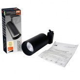 Трековый светодиодный светильник JazzWay PTR 0732 32W 3000K 24° BL черный IP40