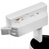 Трековый светодиодный светильник JazzWay PTR 0732 32W 3000K 24° WH белый IP40